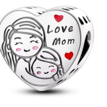 Charm Corazon te quiero mama