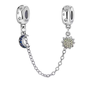 Charm C.S. Luna y sol plata