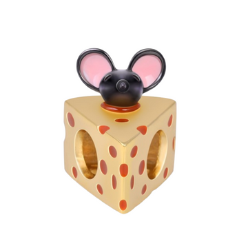 Charm Queso y raton negro