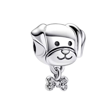 Charm Perro hueso colgante