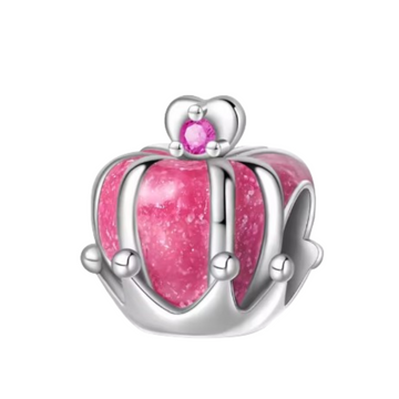 Charm Corona rosa