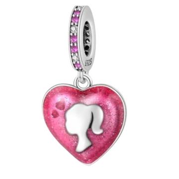 Charm Corazon Barbie