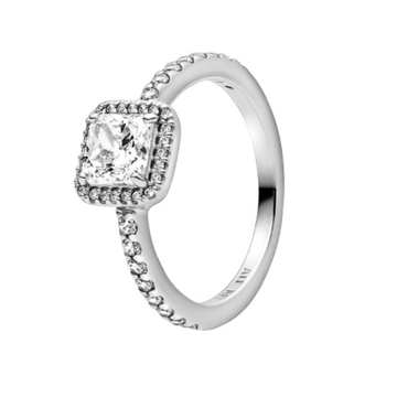 Anillo piedra cuadrada