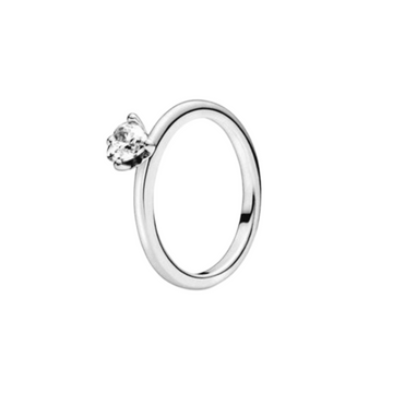 Anillo corazon liso solo