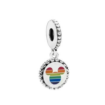 Charm Mickey arcoiris