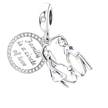 Charm Kit mama, papa, hijo