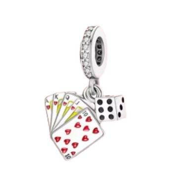 Charm Cartas poker y dado