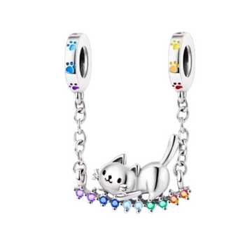 Charm C.S. Gato en columpio
