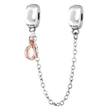 Charm C.S. con corona rosa