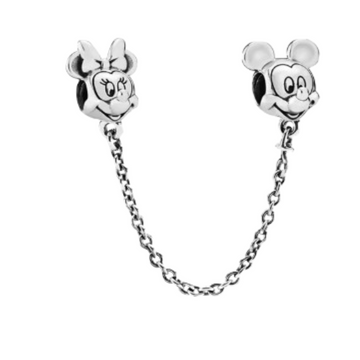 Charm C.S Mickey y mini color gris