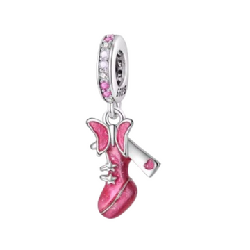 Charm Tacon con mariposa Barbie