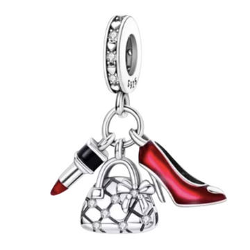 Charm Bolsa labial y tacon