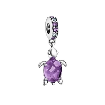 Charm Tortuga morada