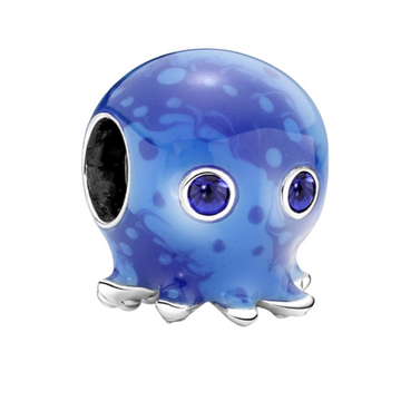 Charm Pulpo azul