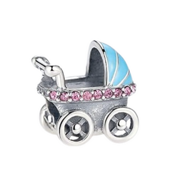 Charm Carriola con brillos