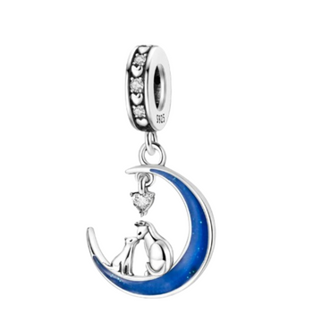 Charm Media luna gatos