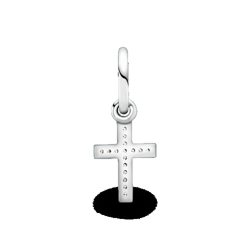 Charm Colgante Cruz Resplandeciente