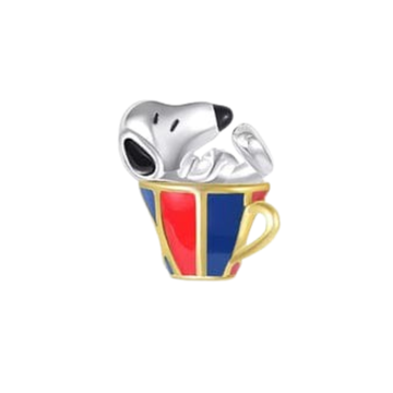Charm Snoopy en taza
