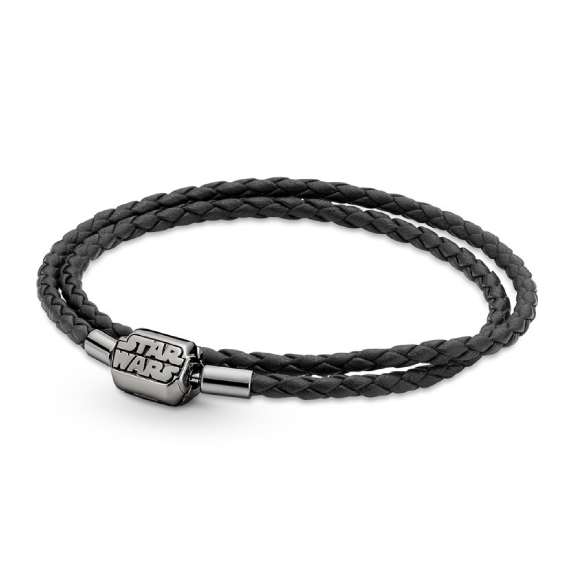 Brazalete Star Wars cuero negro