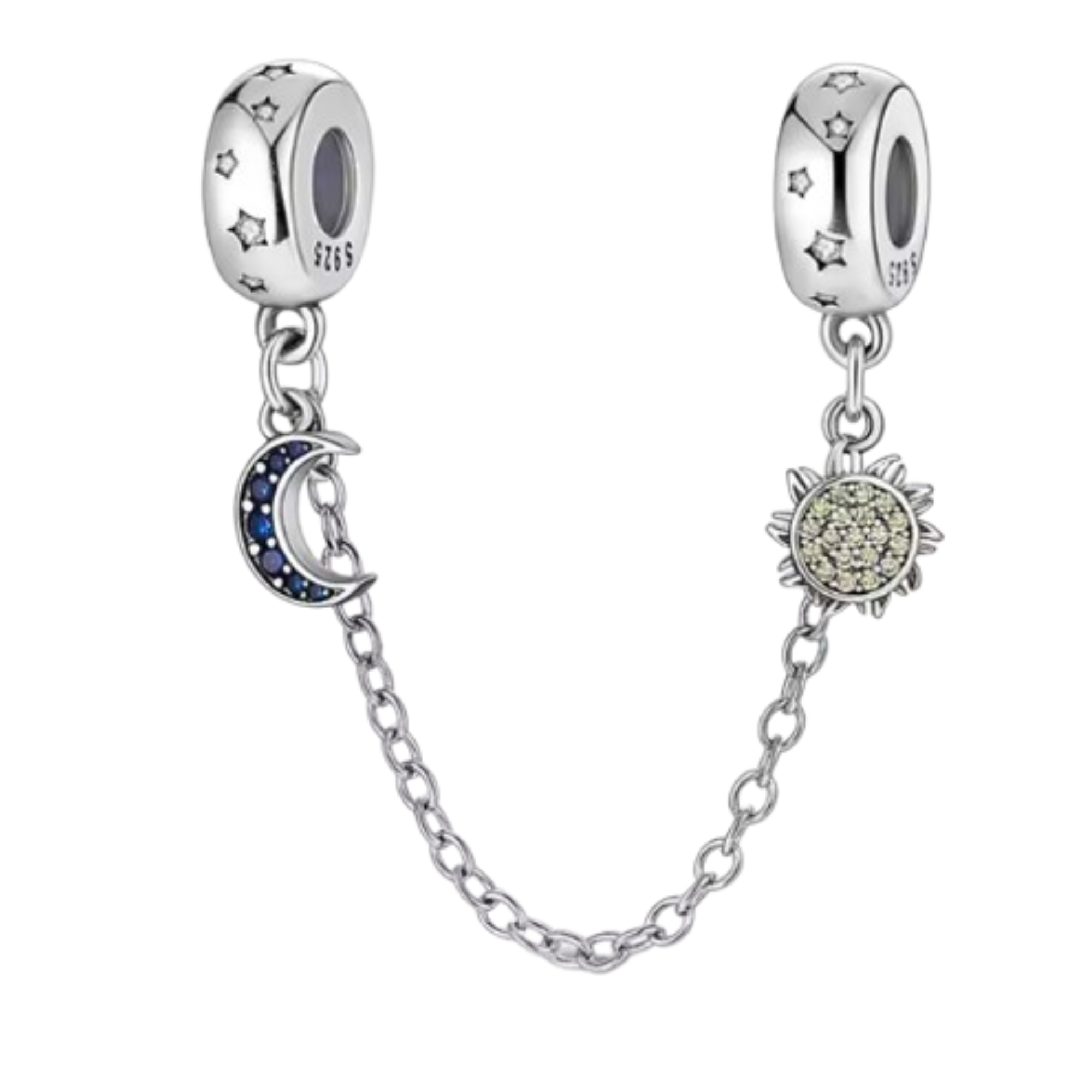 Charm C.S. Luna y sol plata