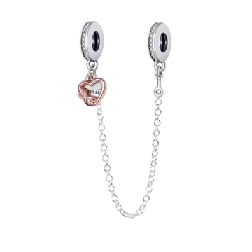 Charm C.S. Corazon rosa