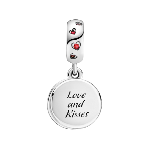 Charm Colgante Amor y Besos de Mickey Mouse & Minnie Mouse de Disney