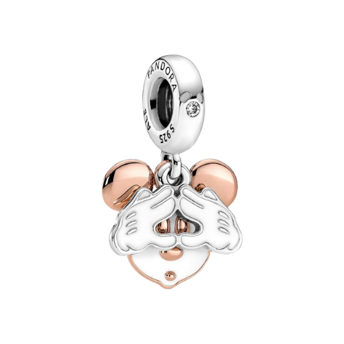 Charm Colgante Doble Mickey Mouse de Disney