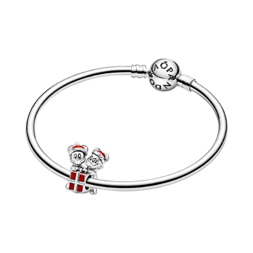 Charm Regalo de Mickey Mouse y Minnie Mouse de Disney