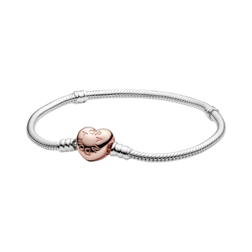 Brazalete Corazon Clasico Rosado