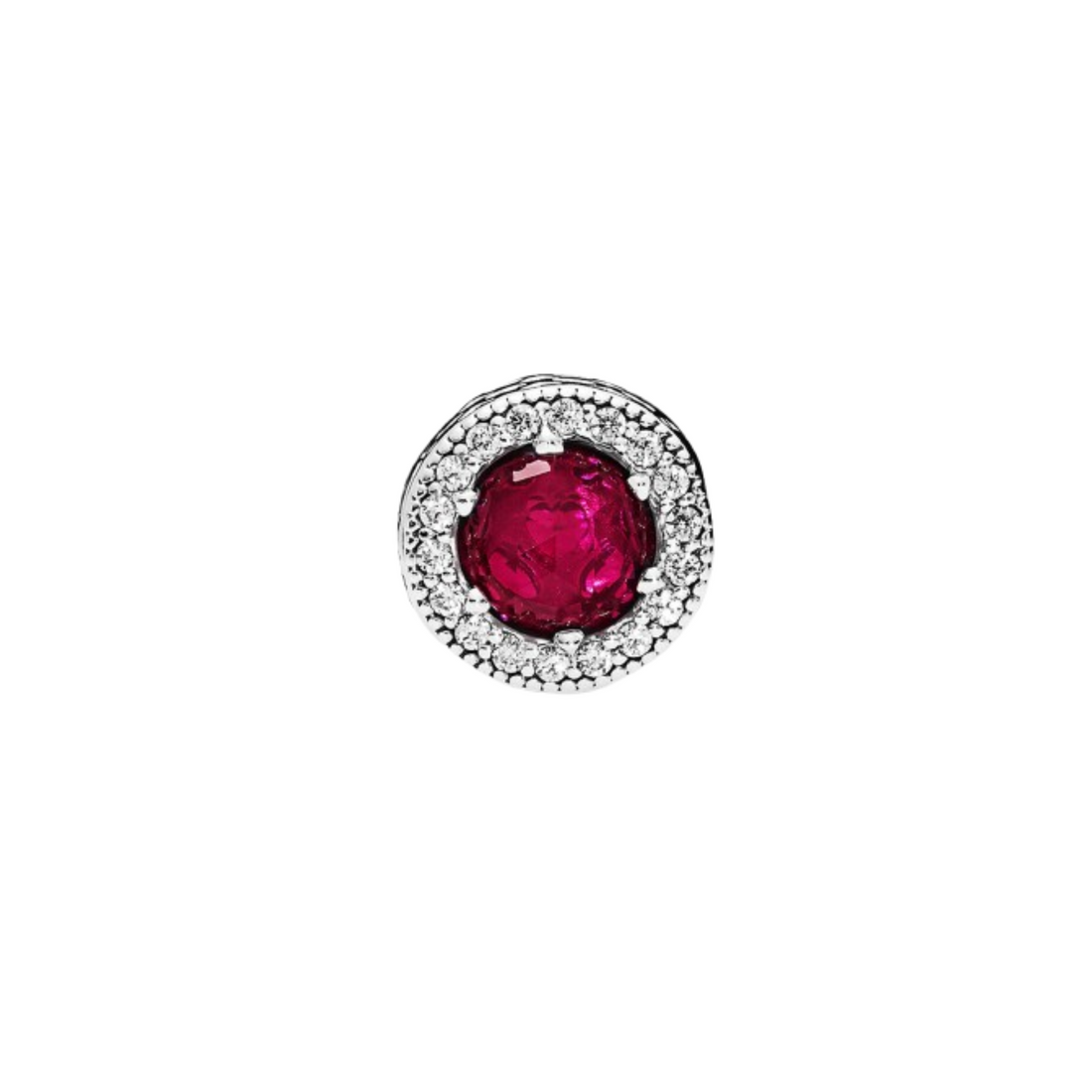 Charm Abalorio piedra roja brillos - FELIX Brazaletes y charms