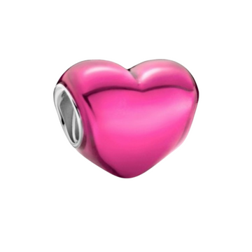 Charm Corazon rosa