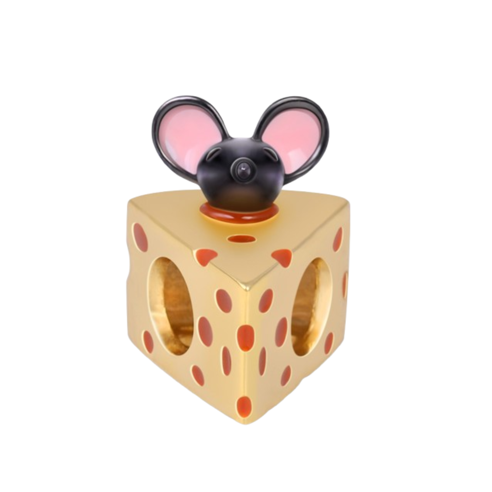 Charm Queso y raton negro