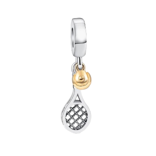 Charm raqueta de tenis