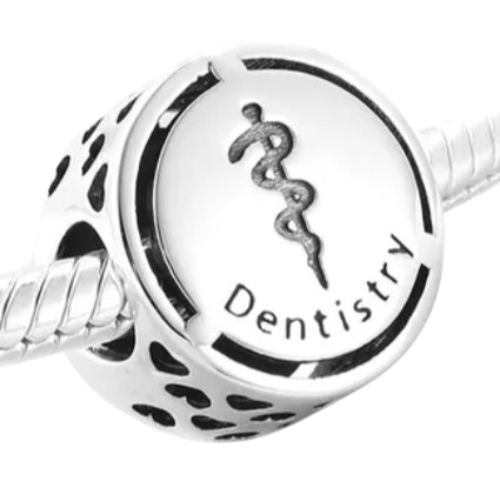 Charm insignia odontologia-Dentista