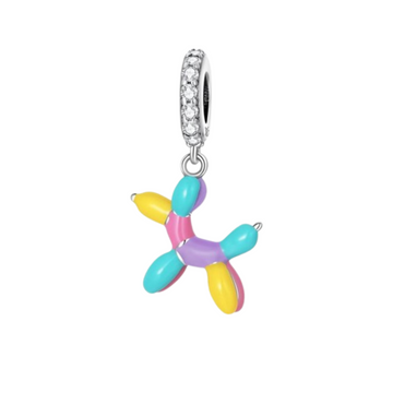 Charm Perro globo colores