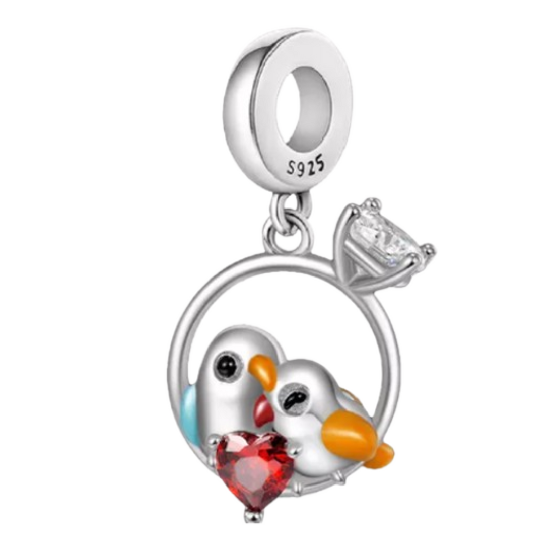 Charm Anillo tortolitos - FELIX Brazaletes y charms