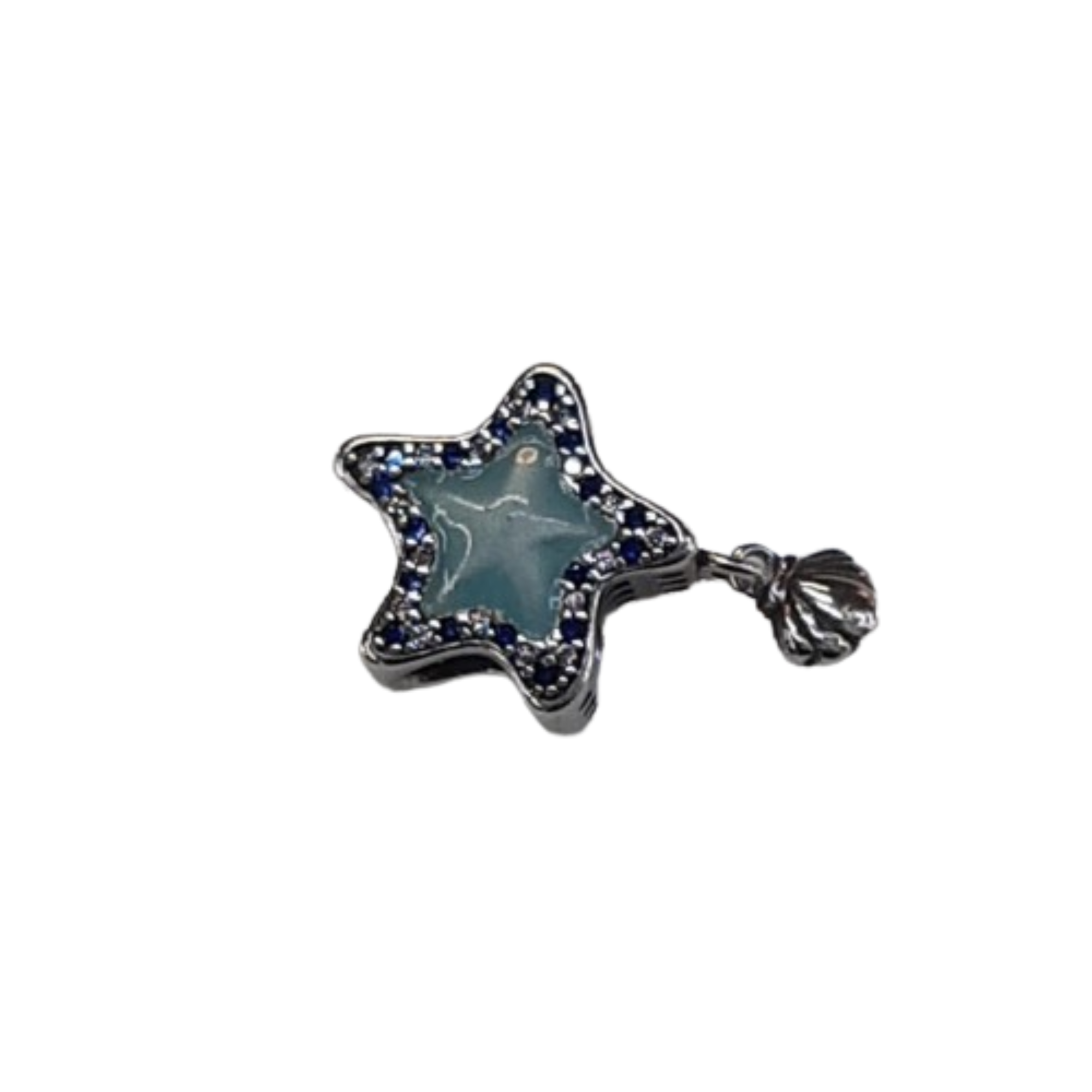 Charm Estrella brillos y concha