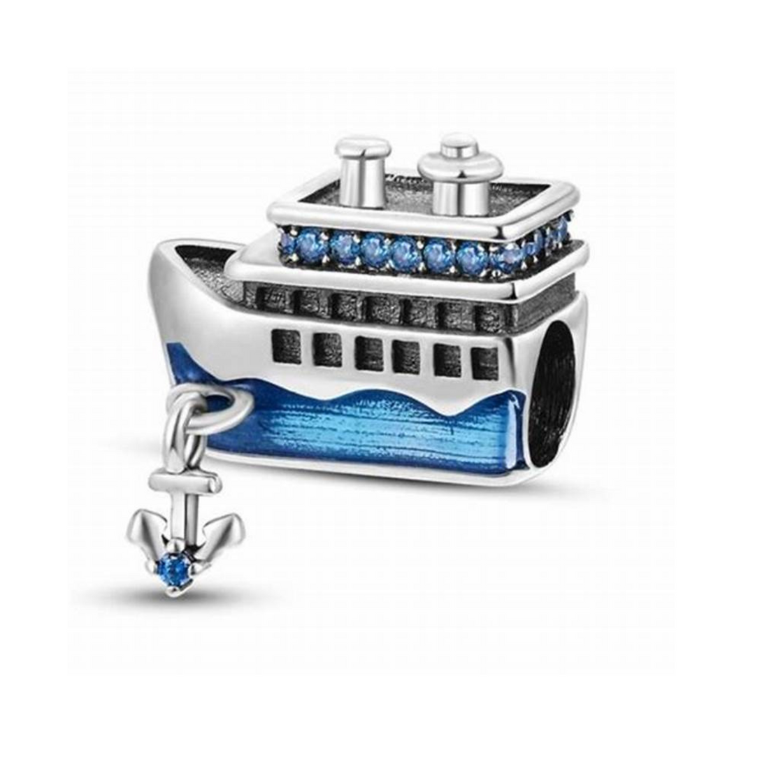 Charm Barco azul - FELIX Brazaletes y charms