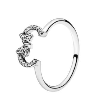 Anillo sencillo orejas silueta Minnie