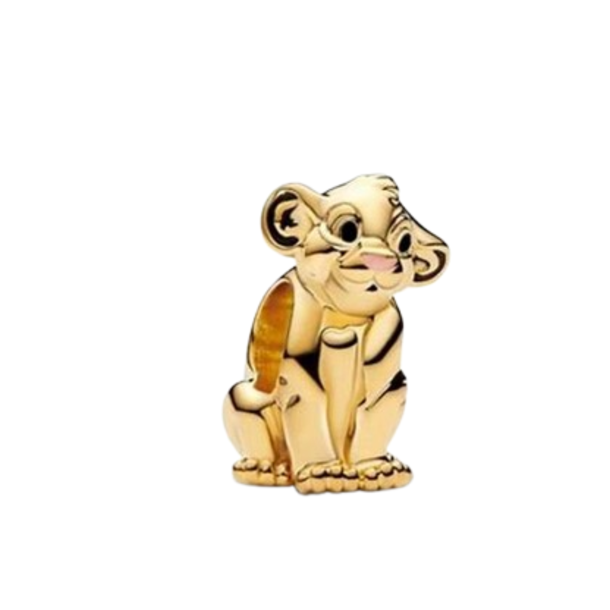 Charm Rey leon dorado