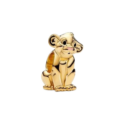Charm Rey leon dorado