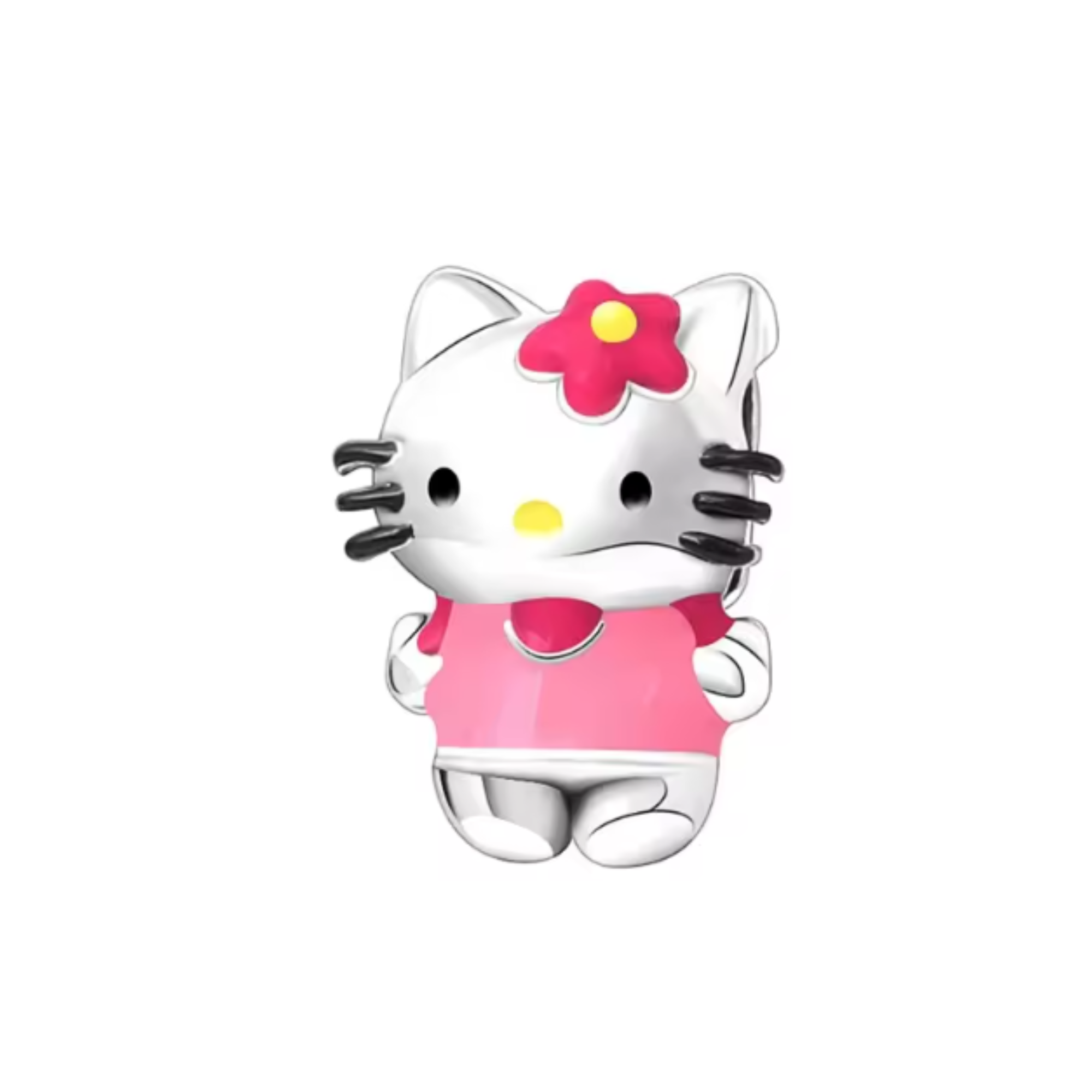 Charm Hello Kitty cabeza blanca