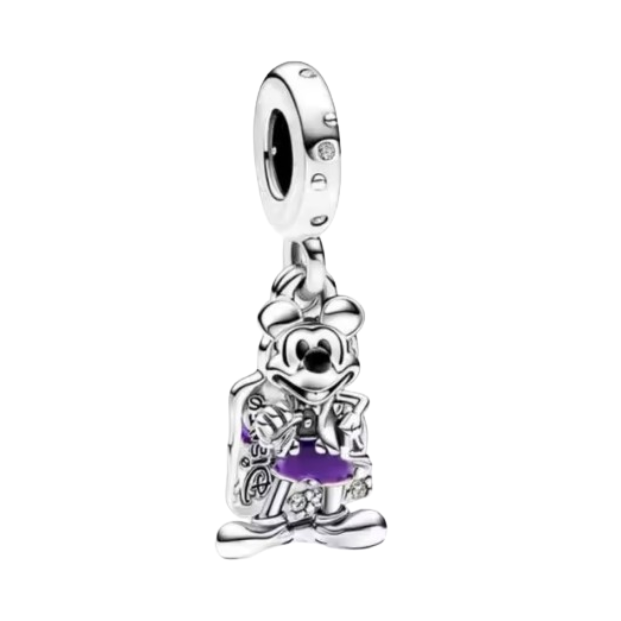 Charm Mickey 100 morado