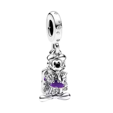 Charm Mickey 100 morado