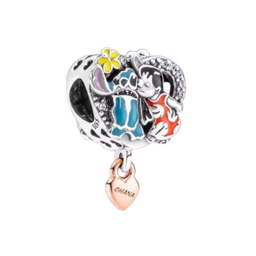 Charm Lilo y Stich Corazon