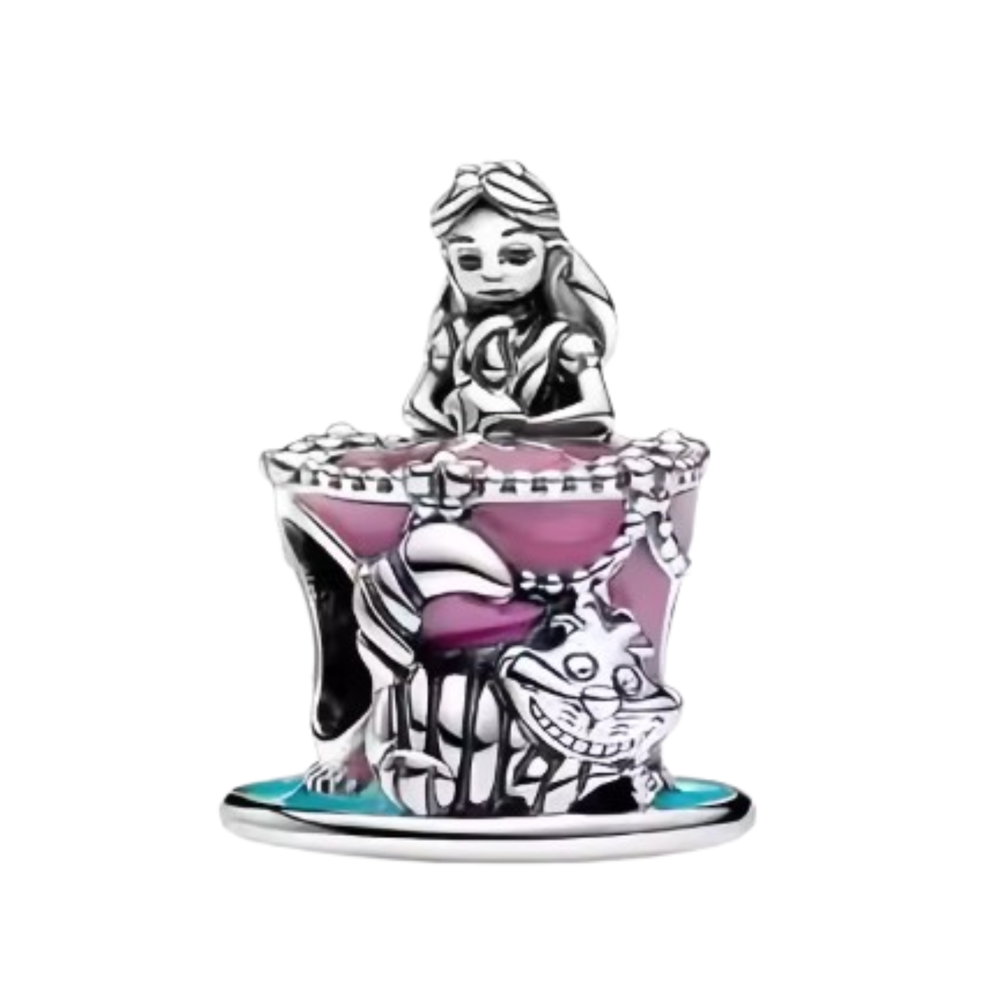 Charm Alicia taza rosa