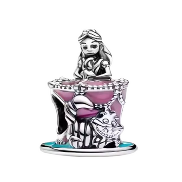 Charm Alicia taza rosa