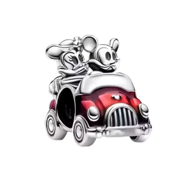 Charm Carro Mickey y Minnie