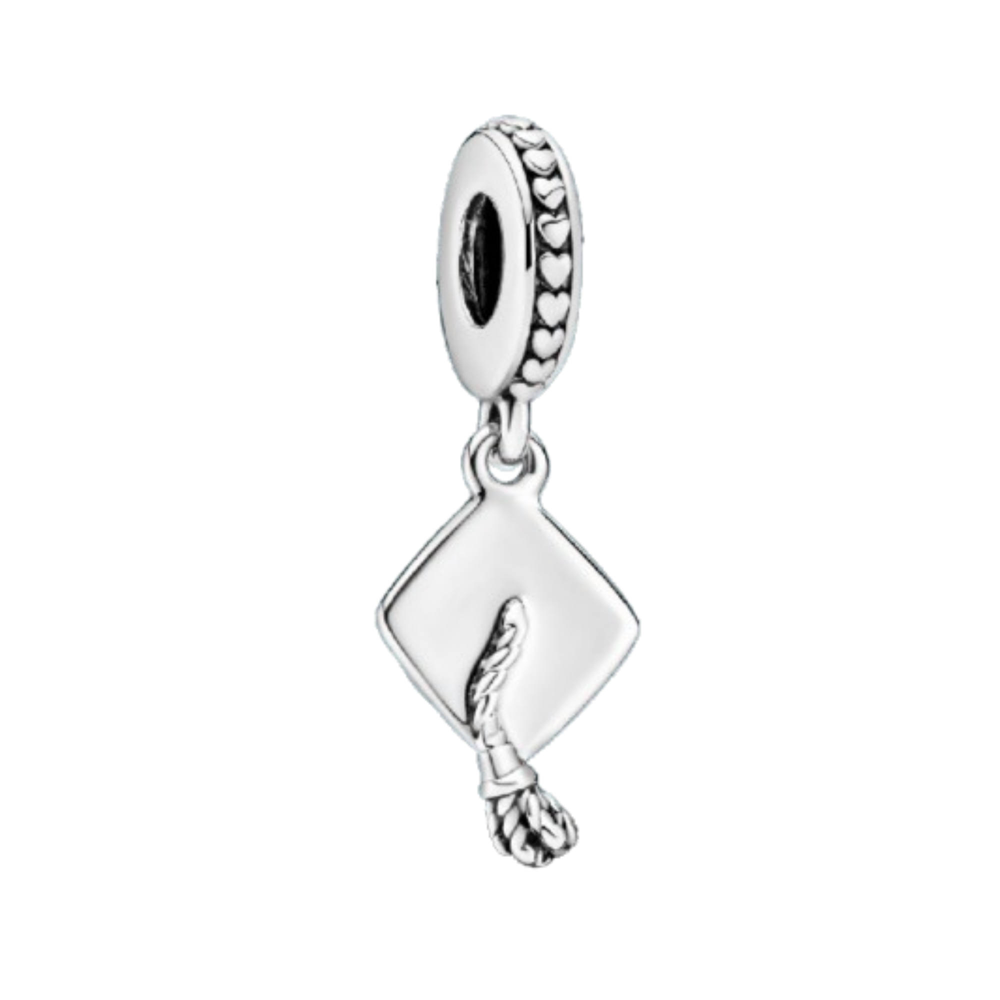 Charm Birrete colgante plata