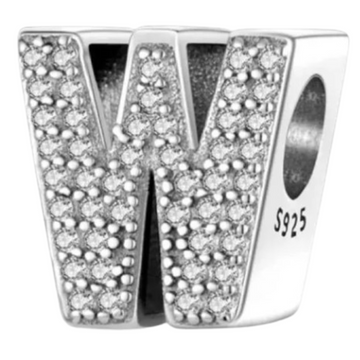 Charm Letra W